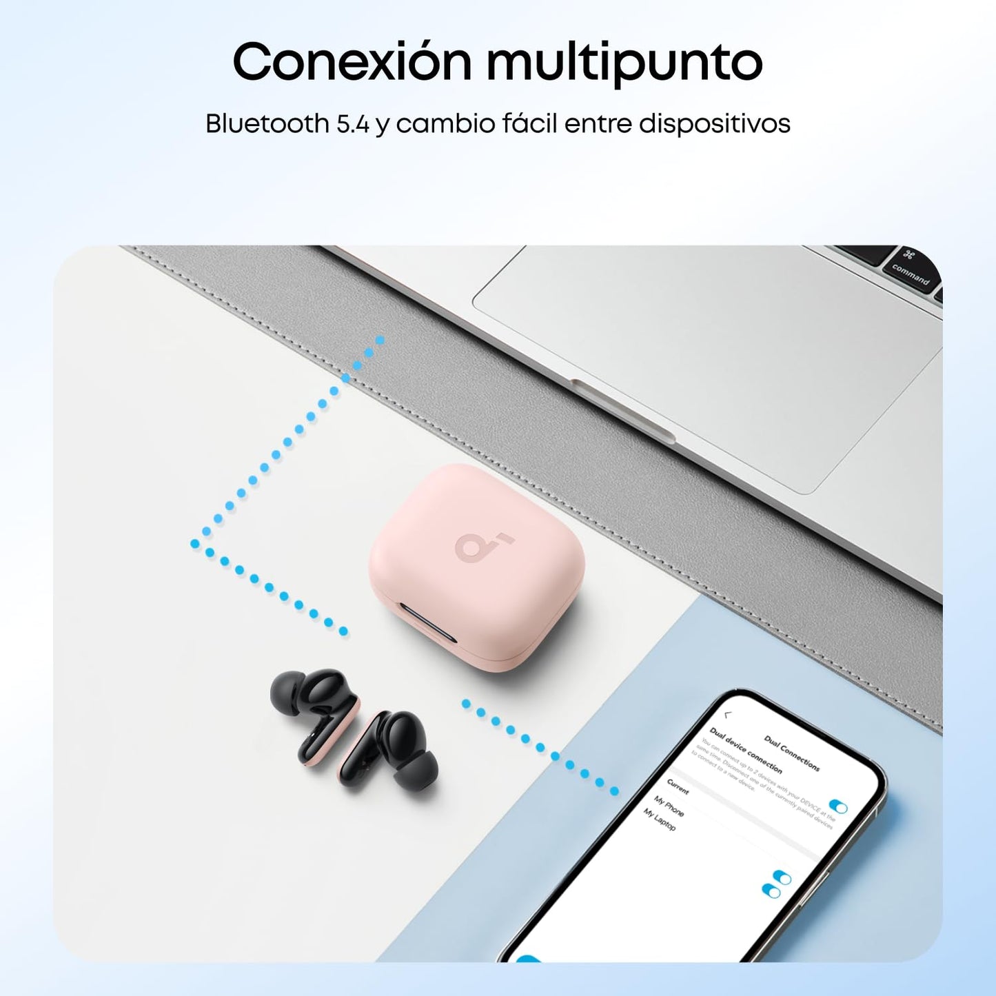 Soundcore by Anker P30i Audífonos Inalámbricos - Azul