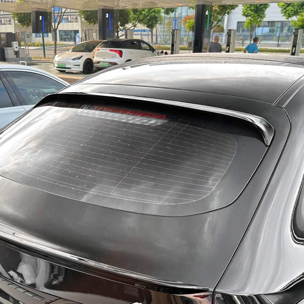 Car Craft Compatible With Mercedes Benz Glc Coupe C254 W254 X254 2023 + Rear Roof Boot Trunk Wing Lip Spoiler Glossy Black Zst-863 Gb CC-6184