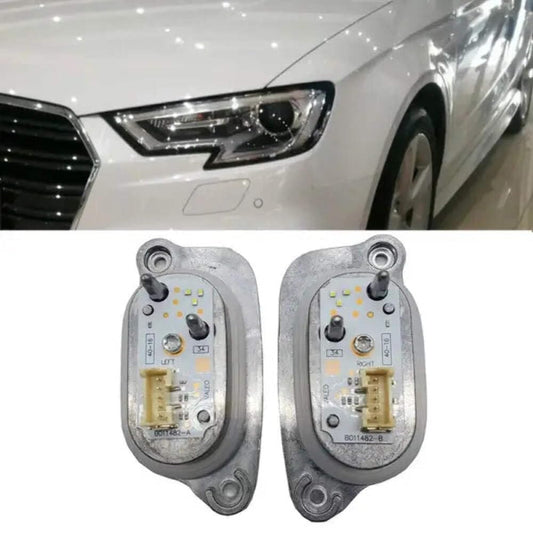 CAR CRAFT Compatible With Audi A3 S3 Rs3 Xenon 2017-2021 Headlight Drl Daytime Running Light Led Light Angel Eyes Control Unit Turn Signal Cornering Indicator Light Module 8v0998474 Right Xenon