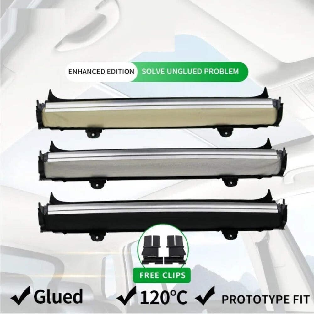 Car Craft Compatible With Audi A4 S4 Rs4 B9 2017-2024 Car Panoramic Sunroof Curtain Roof Roller Blinds Shade Cloth Curtain Assembly 8w9877307uj8 Jl0m122z Beige CC-8681
