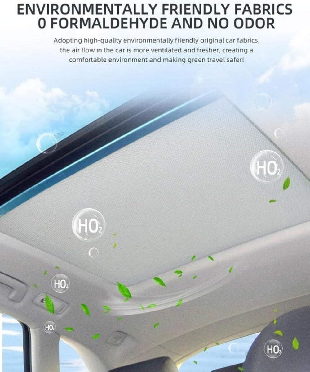 Car Craft Compatible With Audi A4 S4 Rs4 B9 2017-2024 Car Panoramic Sunroof Curtain Roof Roller Blinds Shade Cloth Curtain Assembly 8w98773075l9 Jlhe122z Black CC-8682