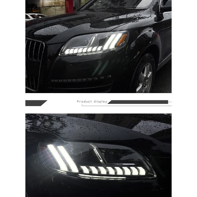 Car Craft Q7 Upgraded Led Matrix Headlight Led Headlamp Compatible With Audi Q7 Upgraded Led Matrix Headlight Led Headlamp Q7 2006-2010