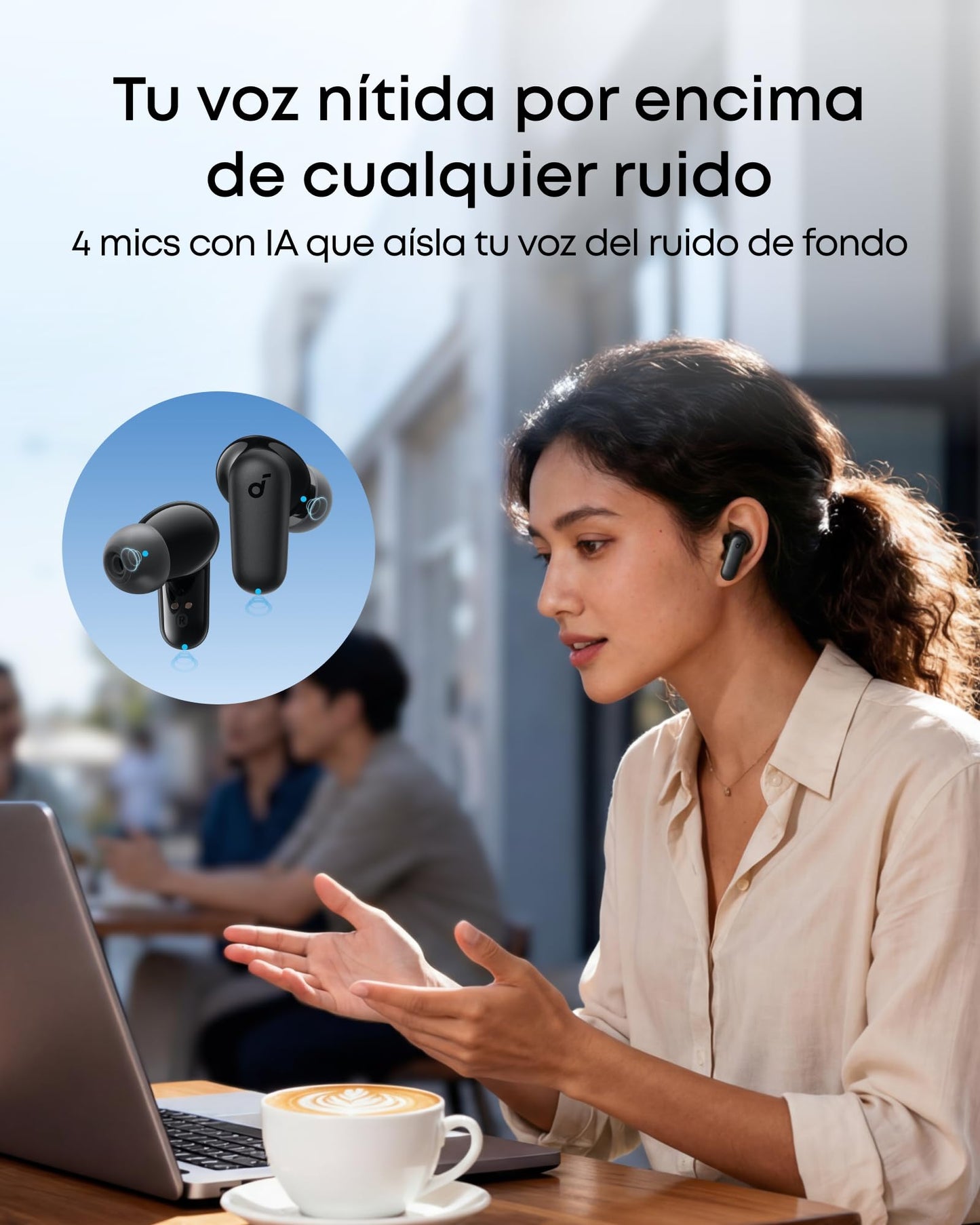 Soundcore by Anker P30i Audífonos Inalámbricos - Azul