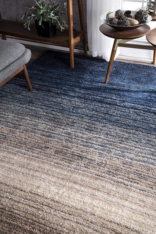 AZAN RUGS Premium Shaggy Collection Non-Shedding Living Room Bedroom Entryway Plush 2-inch Thick Area (Size:- 2x6 feet)