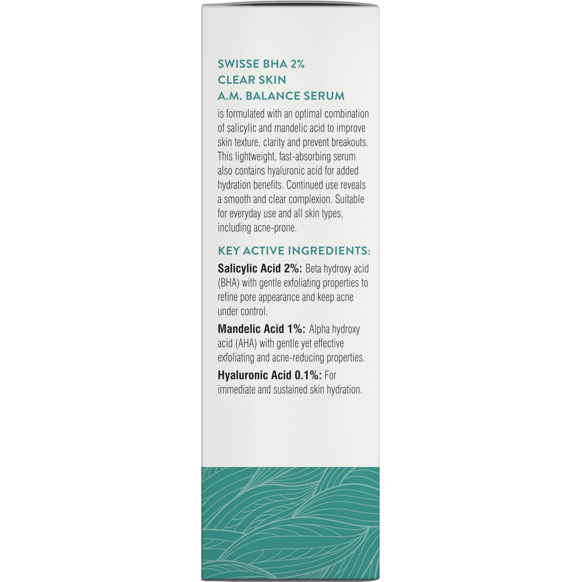 Swisse Skincare BHA 2% Clear Skin A.M. Balance Serum 30ml