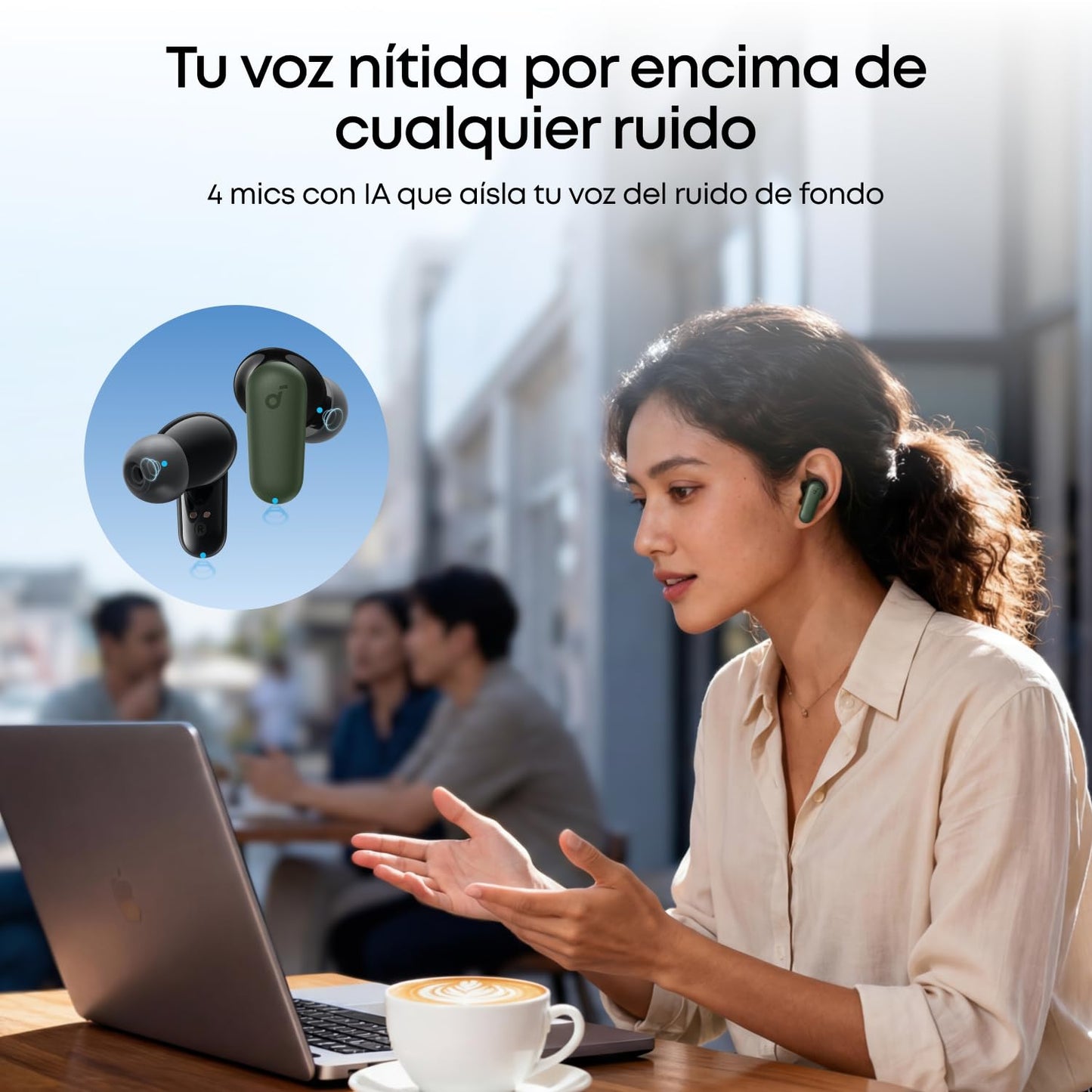 Soundcore by Anker P30i Audífonos Inalámbricos - Azul