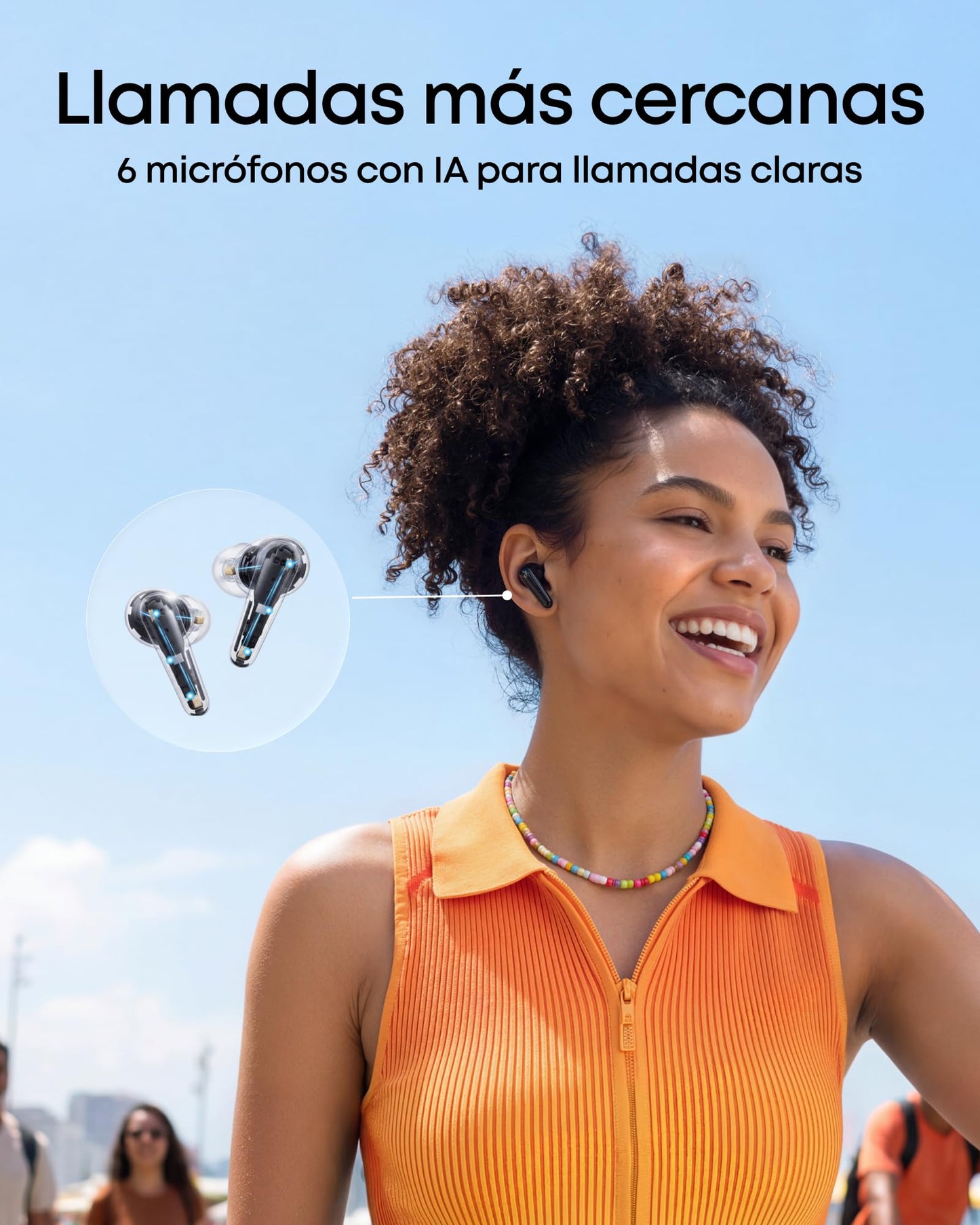 Soundcore by Anker P30i Audífonos Inalámbricos - Azul