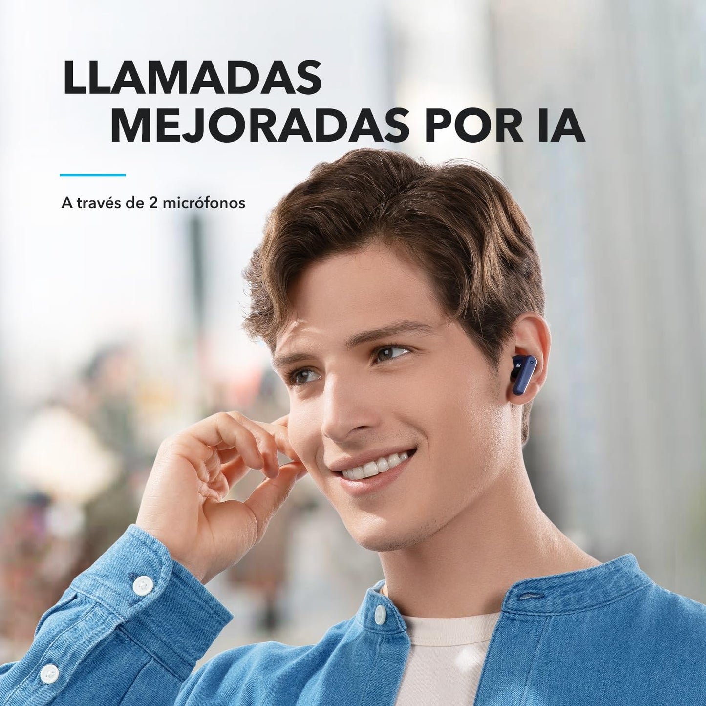 Soundcore by Anker P30i Audífonos Inalámbricos - Azul