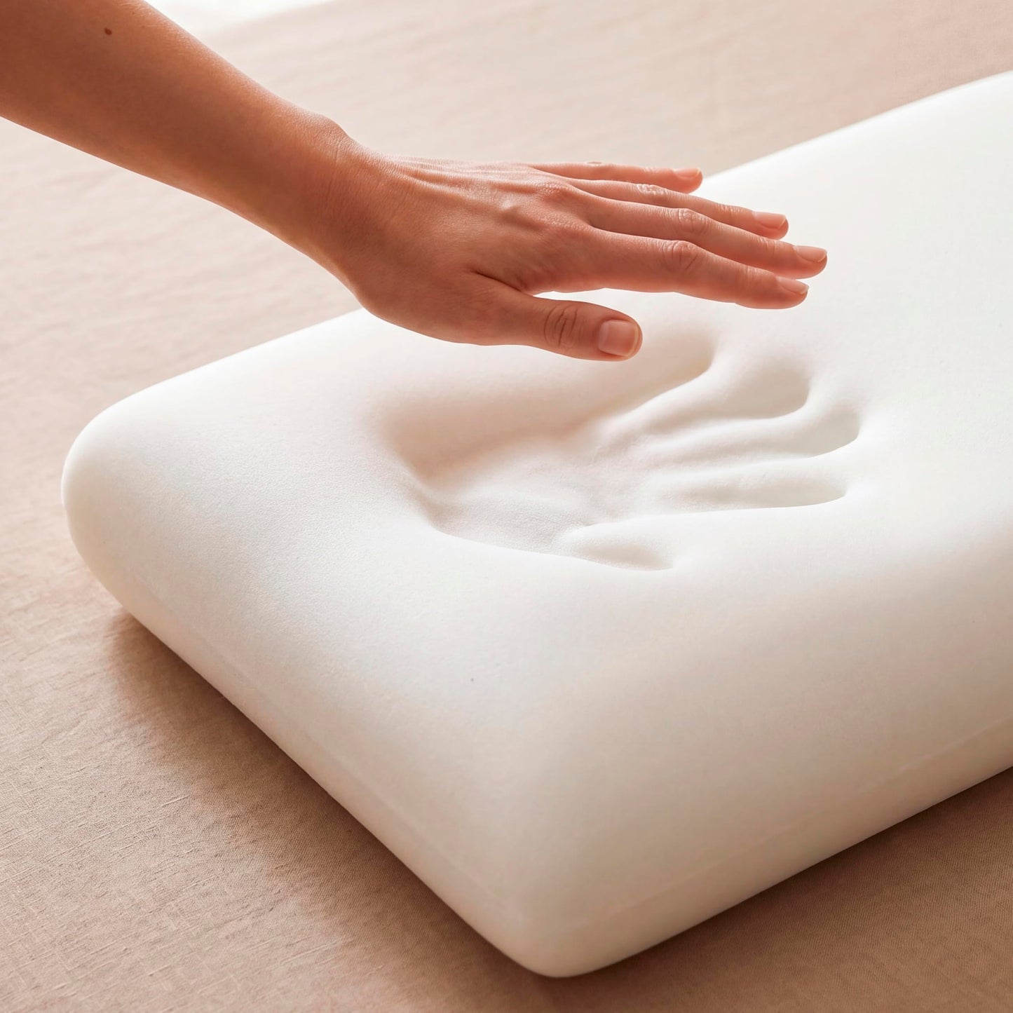 Todocama Almohada Viscoelástica Aloe Vera (Pack 2 Unidades 70 cm), Núcleo Compacto Viscoelástico para Cervicales y Cuello, Firmeza Media-Alta, Doble Funda con Cremallera.