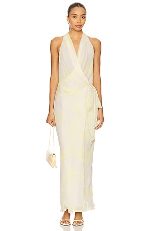 Colmar Wrap Maxi Dress