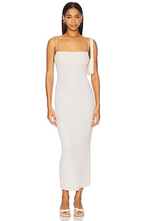 Silk Knit Essential Strappy Dress