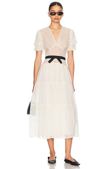 The Sasha Dress in Silk Chiffon