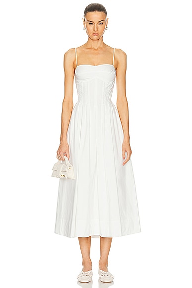 Kittiya Sleeveless Midi Dress