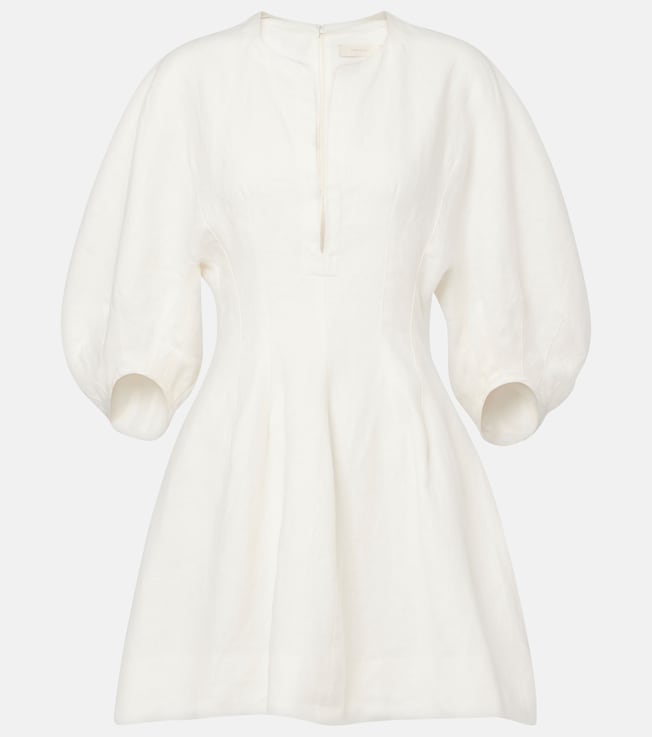 Soleil linen minidress