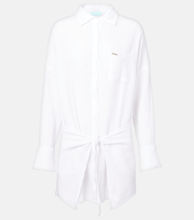 Sara cotton shirt dress