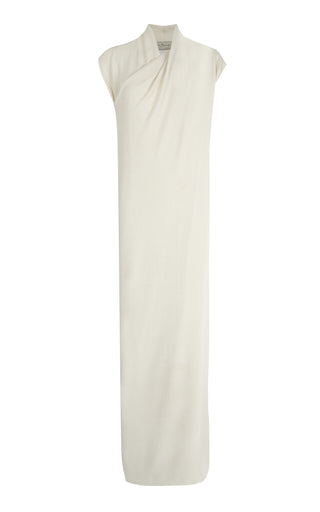 Amanita Silk Wrap Maxi Dress