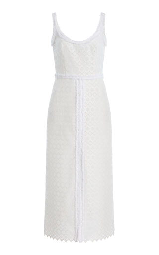 Floral Macrame Dress