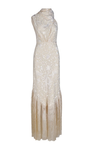 Reflejos De Luz Silk Maxi Dress