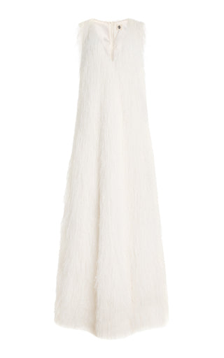 Sally Faux Fur Gown