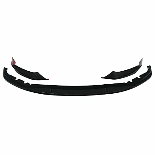 Car Craft 5 Series G30 Front Lip Diffuser Spoiler Compatible With Bmw 5 Series Front Lip Diffuser Spoiler 5 Series G30 2017-2022 Mp Glossy Black G30 Front Lip Gloss Black Mp