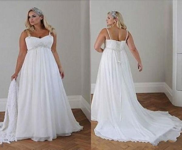 Modest Plus Size  Dresses Chiffon A Line Floor Length