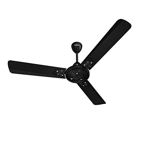 Havells Antilia 1200mm Ceiling Fan (Metallic Black Chrome)