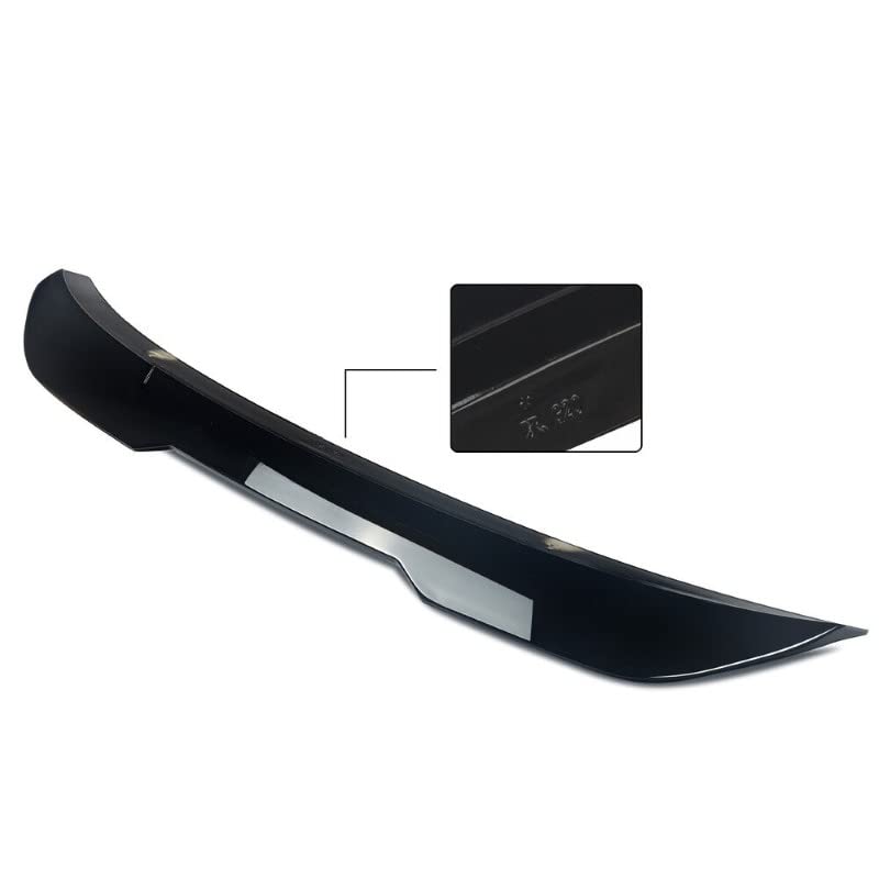 Car Craft 3 Series Spoiler Trunk Spoiler Compatible with BMW 3 Series Spoiler Trunk Spoiler 3 Series G20 2019 Psm Glossy Black AR-BMW-022