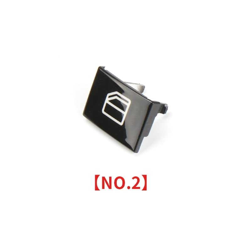 Car Craft S Class Window Switch Button Cover Curtain Button Cover Compatible With Mercededs S Class Window Switch Button Cover Curtain Button Cover S Class W221 2006-2014 - 2