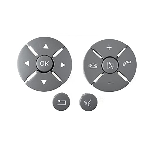 Car Craft S Class Steering Wheel Button Compatible With Mercedes S Class Steering Wheel Button S Class W221 2010-2013 Gray Lci