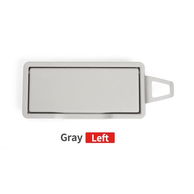 Car Craft C Class Sun Shade Mirror Compatible with Mercedes C Class Sun Shade Mirror C Class W204 2007-2014 Left Gray