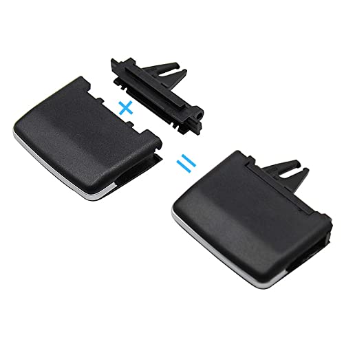 Car Craft Ml Ac Vent Slider Clip Rear Compatible With Mercedes Ml Ac Vent Slider Clip Rear Ml W166 2012-2015 Gl W166 2012-2016 Gle W166 2015-2020 Gls W166 2016-2020 Black