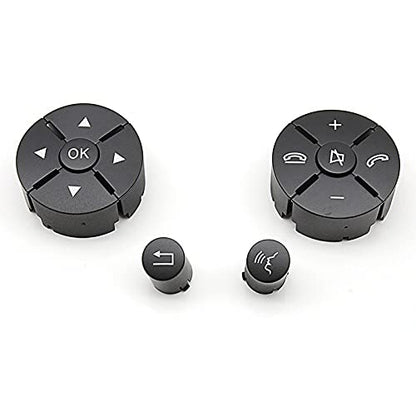 Car Craft C Class Steeering Wheel Button Compatible With Mercedes C Class Steering Wheel Button C Class W204 2007-2011 E Class W212 2009-2013 Black -graphql