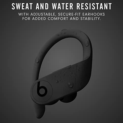 Powerbeats Pro Wireless Earbuds - Apple H1 Headphone Chip, Class 1 Bluetooth Headphones, 9 Hours of Listening Time, Sweat Resistant, Built-in Microphone - Black