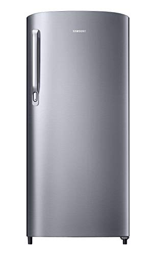 Samsung 192 L 2 Star Direct Cool Single Door Refrigerator (RR19A241BGS/NL, Grey Silver)