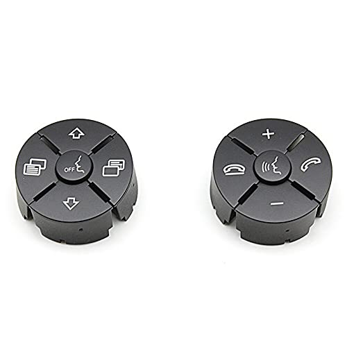 Car Craft Gl Steeering Wheel Button Compatible With Mercedes Gl Steering Wheel Button Ml W164 2008-2012 Gl W164 2008-2012 R Class W251 2010-2017 Cls W219 2007-2012 Slk W171 2009-2012 Sls W230 Black