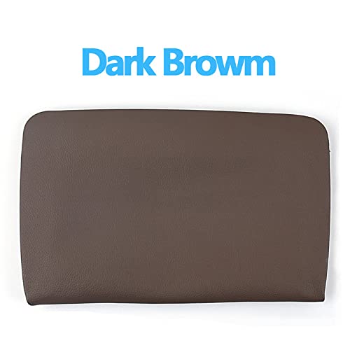 Car Craft Glc Seat Storage Pocket Cover Compatible with Mercedes Glc Seat Storage Pocket Cover C Class W205 2014-2021 E Class W213 2016-2021 Glc W253 2015-2021 W257 CLS Brown