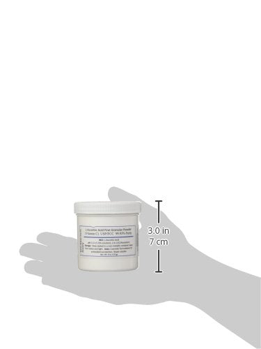 L-Ascorbic Acid Powder (Vitamin C), 6 oz. Jar. For Use in Serums and Cosmetic Formulations. 4778525425753 bolt