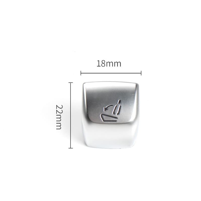 Car Craft S Class Seat Adjustment Button Cover Compatible With Mercedes S Class Seat Adjustment Button Cover C Class W205 2015-2021 E Class W213 2015-2021 S Class W222 2014-2020 Glc Class W253 2015-2021 Right