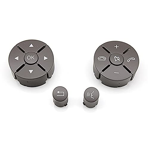 Car Craft C Class Steeering Wheel Button Compatible With Mercedes C Class Steering Wheel Button C Class W204 2007-2011 E Class W212 2009-2013 Moka