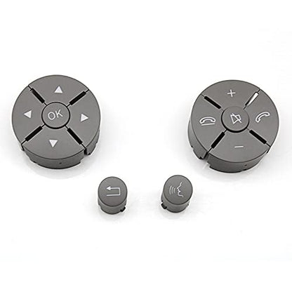 Car Craft C Class Steeering Wheel Button Compatible With Mercedes C Class Steering Wheel Button C Class W204 2007-2011 E Class W212 2009-2013 Gray -graphql