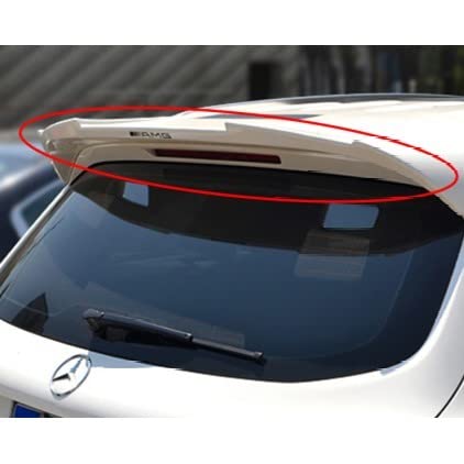 Car Craft Glc Spoiler Roof Spoiler Roof Wings Compatible with Mercedes Glc Spoiler Roof Spoiler Roof Wings Glc W253 2015-2020 Glossy Black