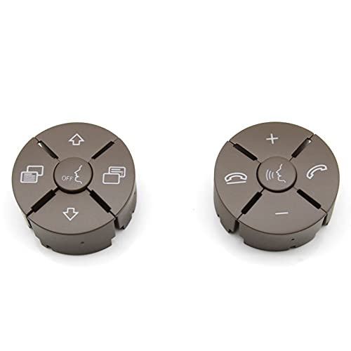 Car Craft Gl Steeering Wheel Button Compatible With Mercedes Gl Steering Wheel Button Ml W164 2008-2012 Gl W164 2008-2012 R Class W251 2010-2017 Cls W219 2007-2012 Slk W171 2009-2012 Sls W230 Moka