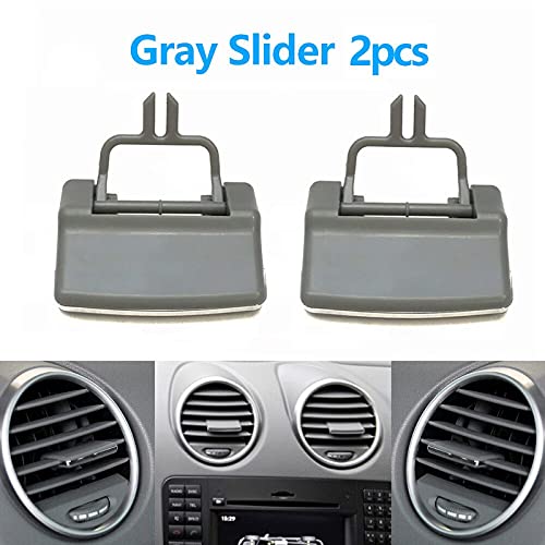 Car Craft Ml Ac Vent Slider Compatible With Mercedes Ml Ac Vent Slider Ml W164 2006-2009 Gl W164 2006-2009 Gray 164 830 2154 7379 164 830 2354 7379 164 830 2454 7379