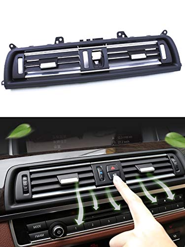 Car Craft 5 Series Ac Vent Compatible With Bmw 5 Series Ac Vent 5 Series F10 2010-2017 6 Series F12 2011-2016 Chrome Centre -graphql