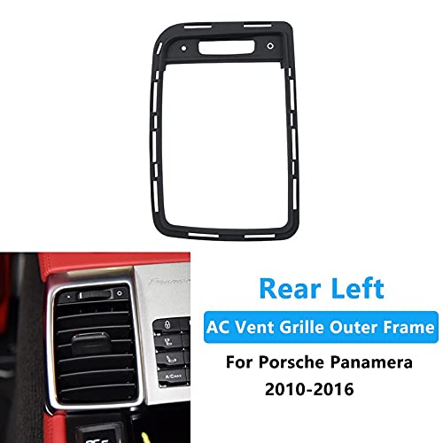 Car Craft Panamera Ac Vent Outer Cover Compatible With Porsche Panamera Ac Vent Outer Cover Panamera 2010-2016 Rear