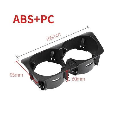 Car Craft C Class Cup Holder Compatible With Mercedes C Class Cup Holder C Class W205 2016-2021 E Class W213 2016-2021 V Class W447 2016-2021 Glc Class W253 2016-2021 Red Carbon Fiber -graphql