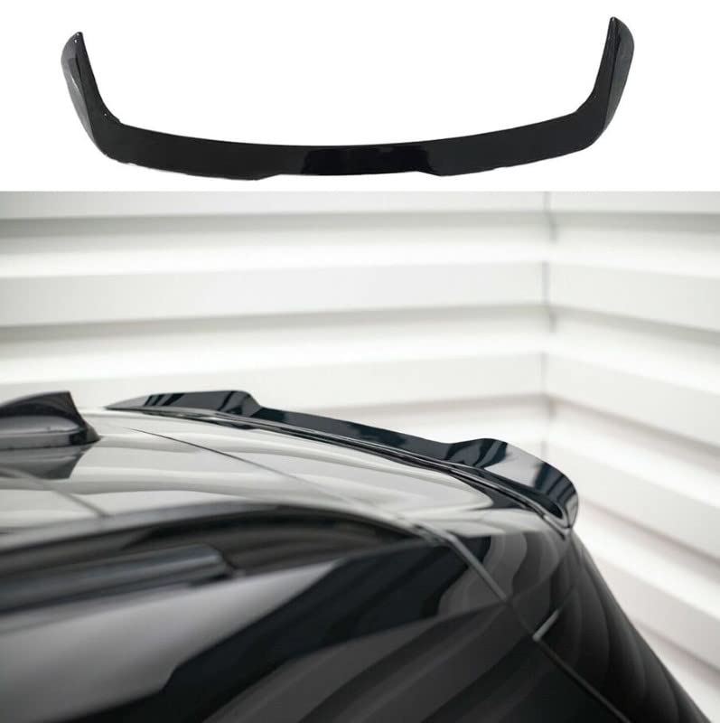 Car Craft X7 Spoiler Roof Spoiler Roof Wings Compatible with BMW X7 Spoiler Roof Spoiler Roof Wings X7 G07 Oettinger Glossy Black