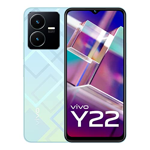 Vivo Y22 (Metaverse Green, 6GB RAM, 128GB Storage) with No Cost EMI/Additional Exchange Offers