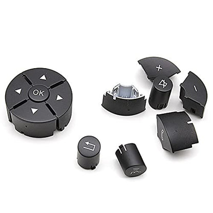 Car Craft C Class Steeering Wheel Button Compatible With Mercedes C Class Steering Wheel Button C Class W204 2007-2011 E Class W212 2009-2013 Black -graphql