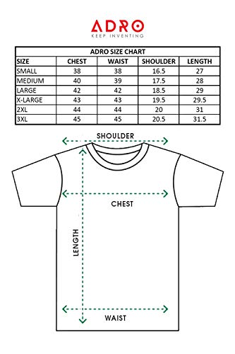ADRO Multicolour Cotton Full Sleeve T-Shirt for Men